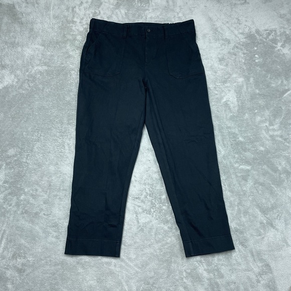 32 Degrees Pants - 32 Degrees Women's L Casual Pants Black Cotton Blend d1401